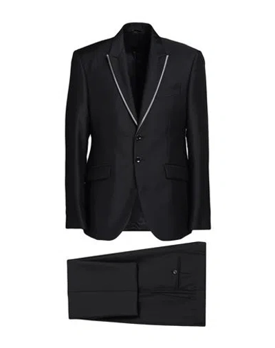 Carlo Pignatelli Man Suit Black Size 40 Polyester, Virgin Wool