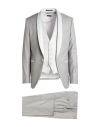 Carlo Pignatelli Man Suit Grey Size 44 Virgin Wool, Polyester In Gray