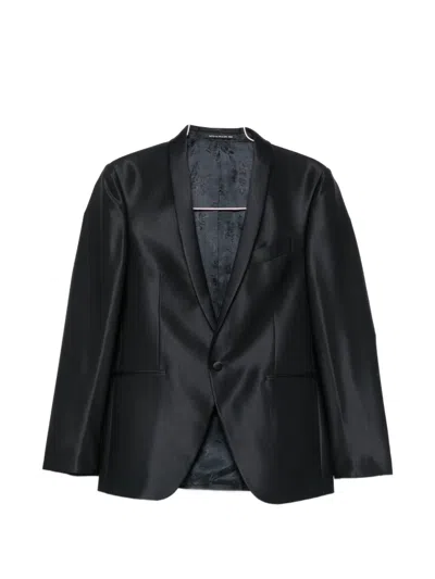 Carlo Pignatelli Satin-finish S Suit In Black