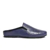 Carlos By Carlos Santana Achilles Ostrich Mule In Blue