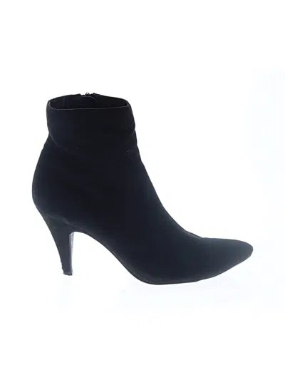 Pre-owned Carlos By Carlos Santana Ankle Boots In Black