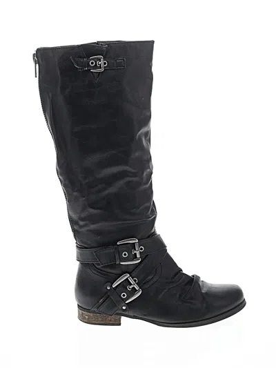 Pre-owned Carlos By Carlos Santana Boots In Black