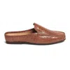 Carlos By Carlos Santana Hades Croco Mule In Brown