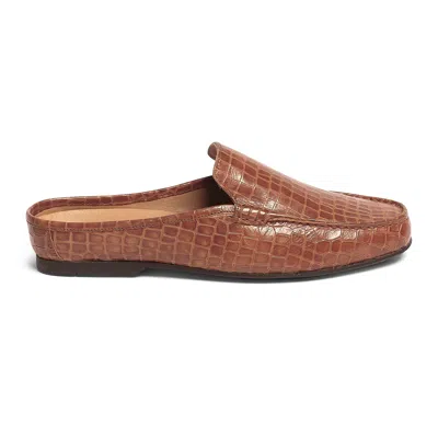 Carlos By Carlos Santana Hades Croco Mule In Brown