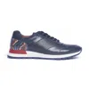 Carlos By Carlos Santana Hazel Reptile Sneaker In Blue