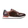 Carlos By Carlos Santana Hazel Reptile Sneaker In Brown