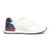 Carlos By Carlos Santana Hazel Reptile Sneaker In White