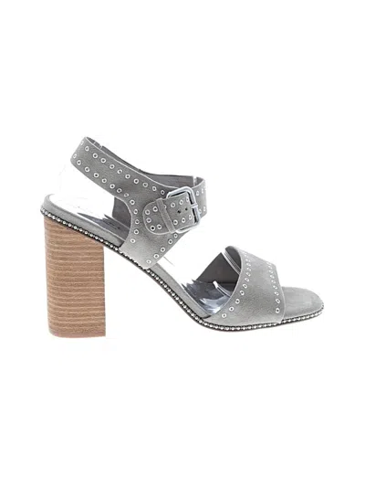 Pre-owned Carlos By Carlos Santana Heels In Gray