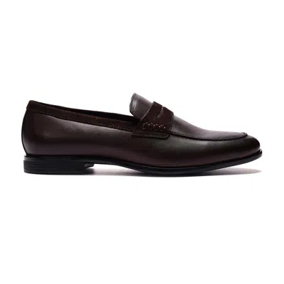 Carlos By Carlos Santana Leon Penny Loafer In Brown