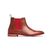 Carlos By Carlos Santana Mantra Mens Leather Stretch Chelsea Boots In Multi
