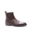 Carlos By Carlos Santana Men's Durango Chelsea Boots In Brown Burnished
