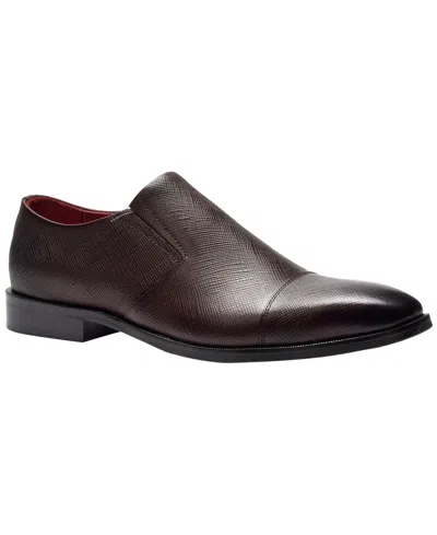 Carlos By Carlos Santana Men's Eclipse Cap-toe Loafers In Burgundy