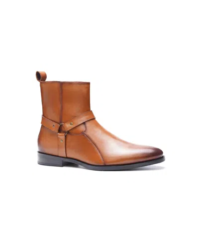 Carlos By Carlos Santana Men's Harley Harness Boots In Tan Burnished