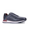 Carlos By Carlos Santana Hazel Reptile Sneaker In Navy
