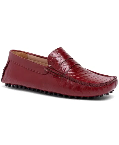 Carlos By Carlos Santana Men's Jorge Slip-on Driving Loafers In Burgundy