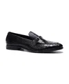 Carlos By Carlos Santana Men's Louis Bit Loafer In Black Croco