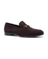 Carlos By Carlos Santana Men's Louis Bit Loafer In Brown Suede
