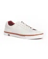 Carlos By Carlos Santana Men's Walker Reptile Fashion Sneakers In White