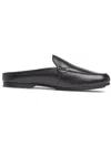 Carlos By Carlos Santana Planeo Mens Leather Slip On Loafers In Black