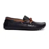Carlos By Carlos Santana Sfo Slip-on Driver In Black