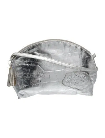 Pre-owned Carlos Falchi Leather Crossbody Bag