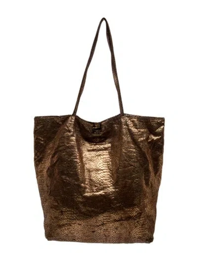 Pre-owned Carlos Falchi Leather Tote