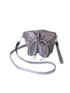 Carlos Falchi Mini Butterfly Lambskin Convertible Crossbody Bag