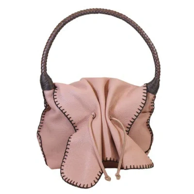 Carlos Falchi Shoulder Butterfly Leather Bag In Pattern