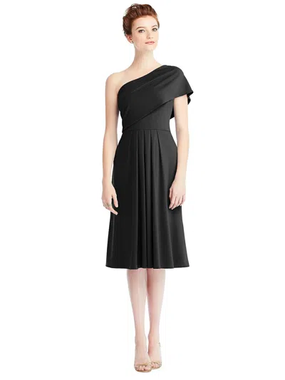 Carlos Saavedra Loop Convertible Midi Dress In Black