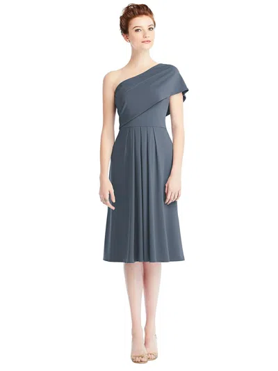 Carlos Saavedra Loop Convertible Midi Dress In Blue