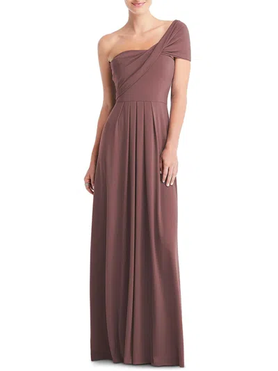 Carlos Saavedra Loop Convertible Maxi Dress In Pink