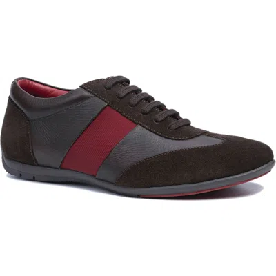 Carlos Santana Fleetwood Sneaker In Brown