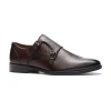 Carlos Santana Jack Double Monk Strap In Brown
