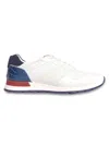 Carlos Santana Men's The Hazel Low Top Leather Sneakers In White