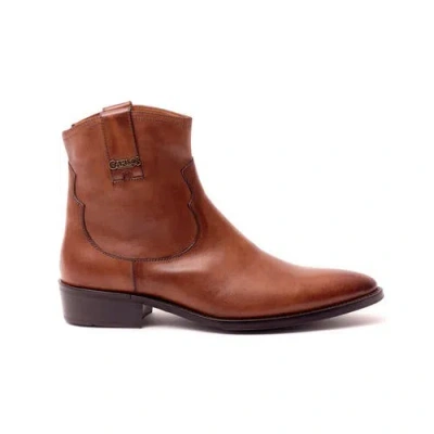 Carlos Santana Zappa Cowboy Boot In Tan