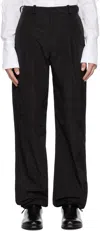 Carlota Barrera Black Technical Trousers In Black