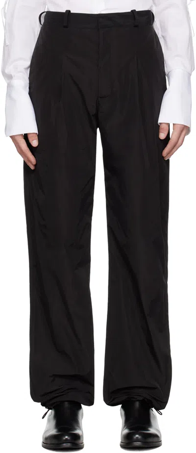 Carlota Barrera Black Technical Trousers