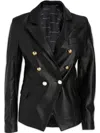 Carlotta 2001 Blazer-cut Jacket In Black