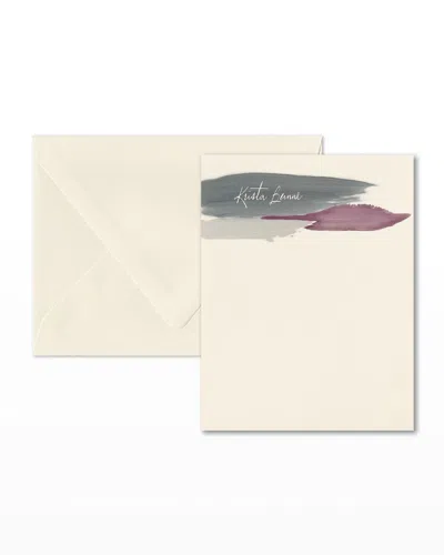 Carlson Craft A Splash Of Color Note Card In Neutral