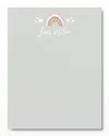CARLSON CRAFT LOVELY RAINBOWS NOTE CARDS, SET OF 25 - PERSONALIZED