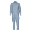 Carlton Jones Men's Cargo Coverall - Blue In Blue