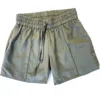Carlton Jones Men's Green Pin Tucked Short In Green
