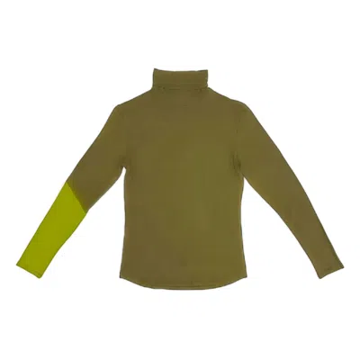 Carlton Jones Women's Superhero Turtleneck - Green