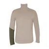 Carlton Jones Women's Superhero Turtleneck - Neutrals