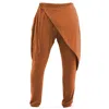 CARLTON JONES MEN'S YELLOW / ORANGE BAMBOO WRAP PANT HOMME - YELLOW & ORANGE
