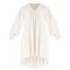 Carlton Jones Women's Alene Dress - White In White