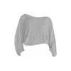 Carlton Jones Women's Bamboo Sleeves - Grey In Grey