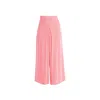 Carlton Jones Women's Pink / Purple Pleated Palazzo Pant - Pink & Purple In Pink/purple