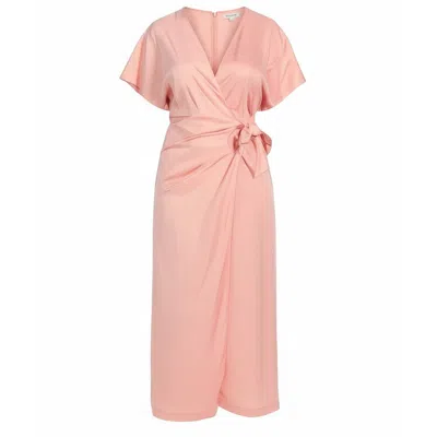 Carlton Jones Women's Pink Rahja Wrapdress