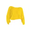 Carlton Jones Women's Yellow / Orange Bamboo Sleeves - Yellow & Orange In Yellow/orange
